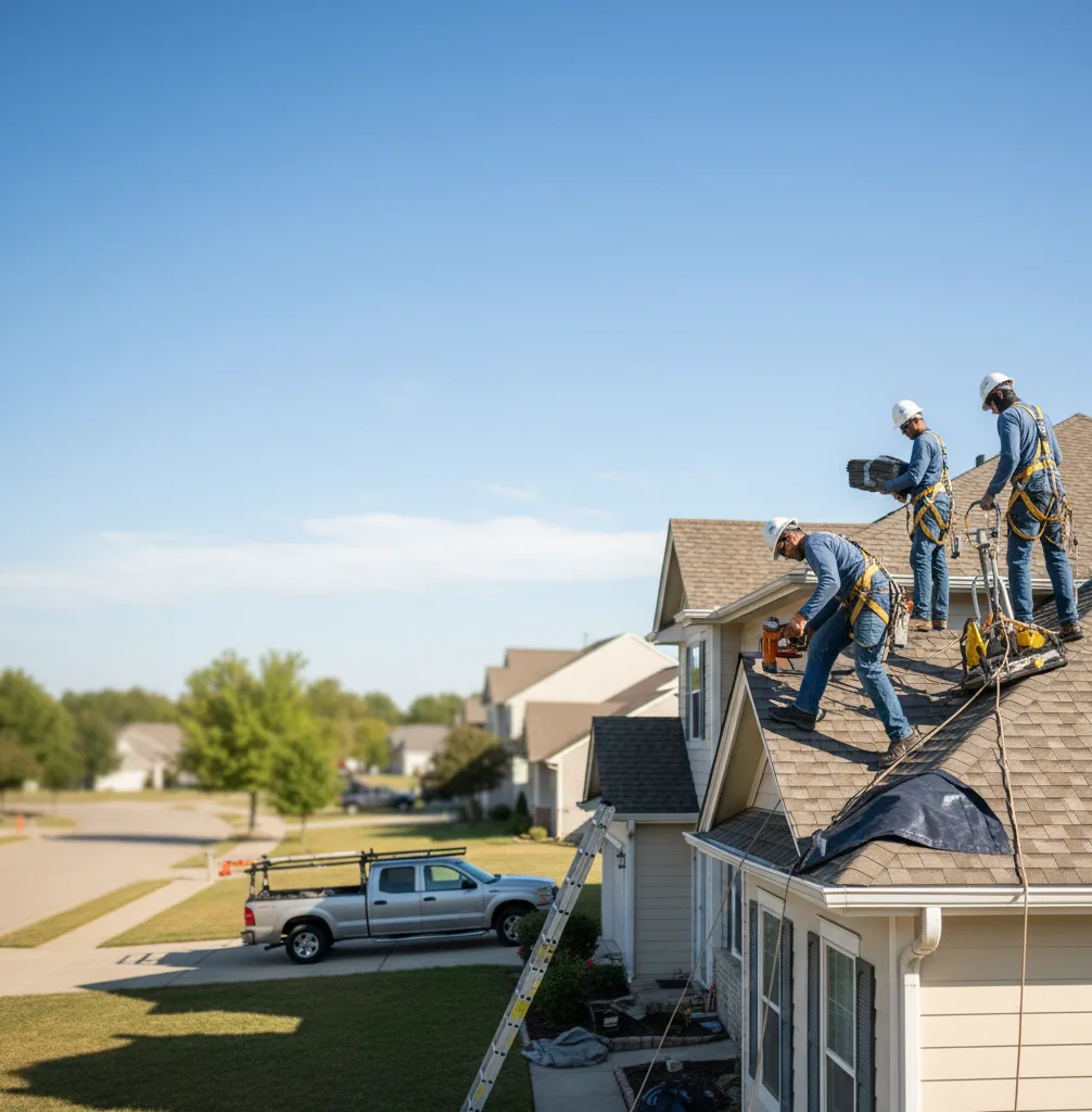 Emergency Roof Repair in Ellerslie, GA
